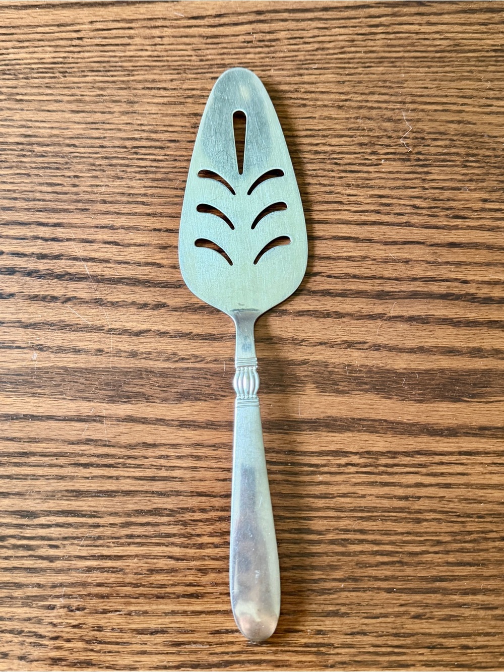 NASCO Karen Pierced All Stainless Pie Server Stainless Steel